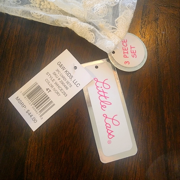 Little Lass 3-Piece Set 4T - Picture 3 of 4